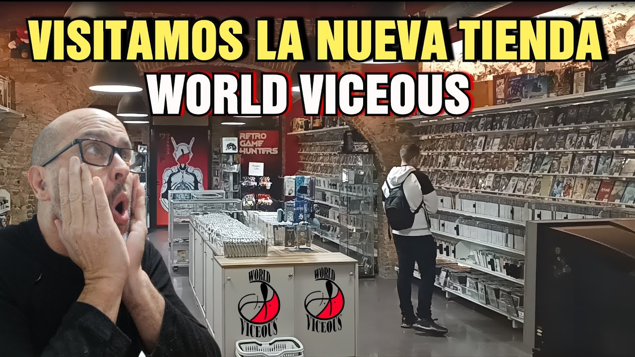WORLD VICEOUS: ¡EXPLORAMOS LA NUEVA TIENDA! RUTA DE TIENDAS INCREÍBLE