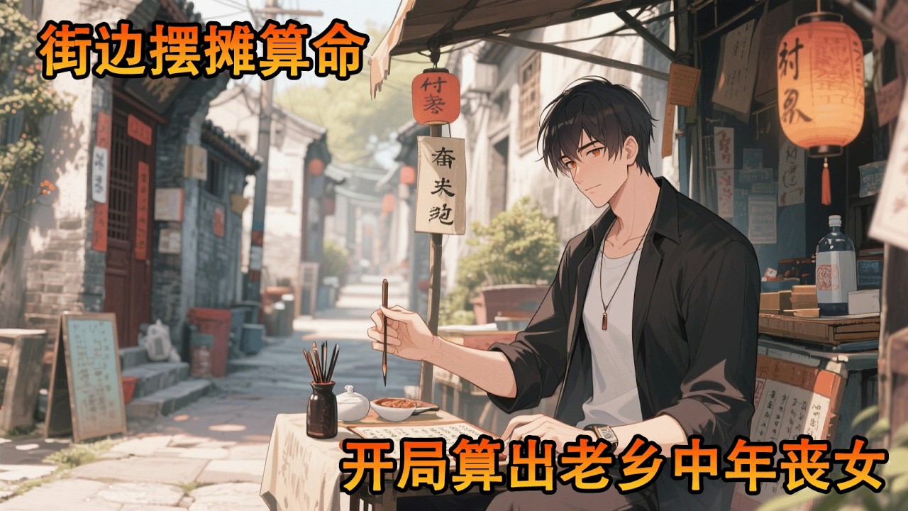 我只是在街边摆摊算命，农民工看我穷的吃不上饭，给我200块钱，可我却算出他中年丧女#小说 #热血