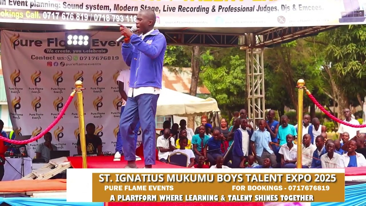 Spoken Word That moved the audience at Mukumu Boys High School Talent Show 2025#motivationalspeech