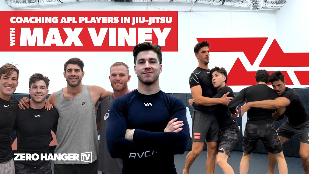Coaching AFL Players in Jiu-jitsu with MAX VINEY