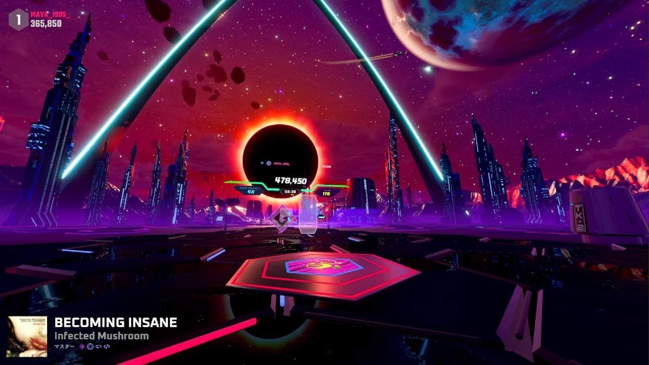 Synth Riders_BECOMING INSANE (Infectd Mushroom) SPIN WILD 360＋ MASTER