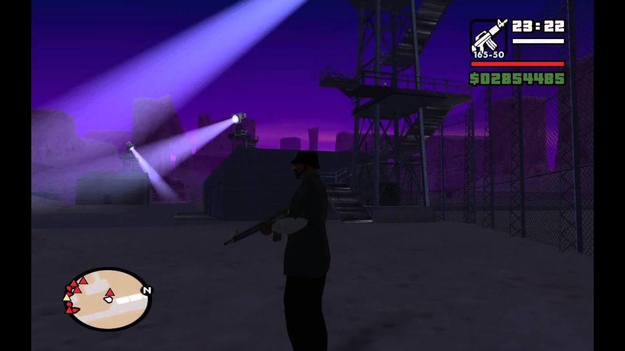 Black Project (Airstrip Mission #4) - GTA San Andreas - How to get rid of the Jetpack