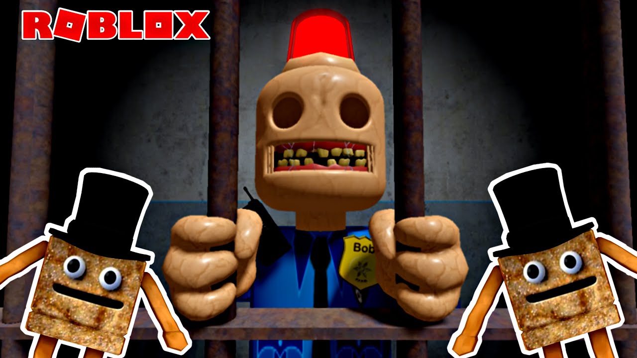 CARRERAS EN ESCAPE SIREN COP’S PRISION! (SCARY OBBY) - ALURMI
