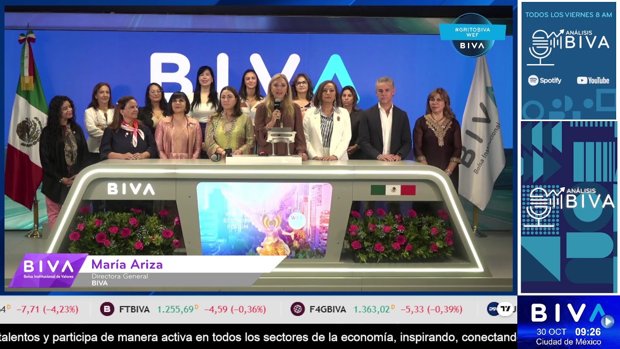 #Grito BIVA -  Women Economic Forum (WEF)