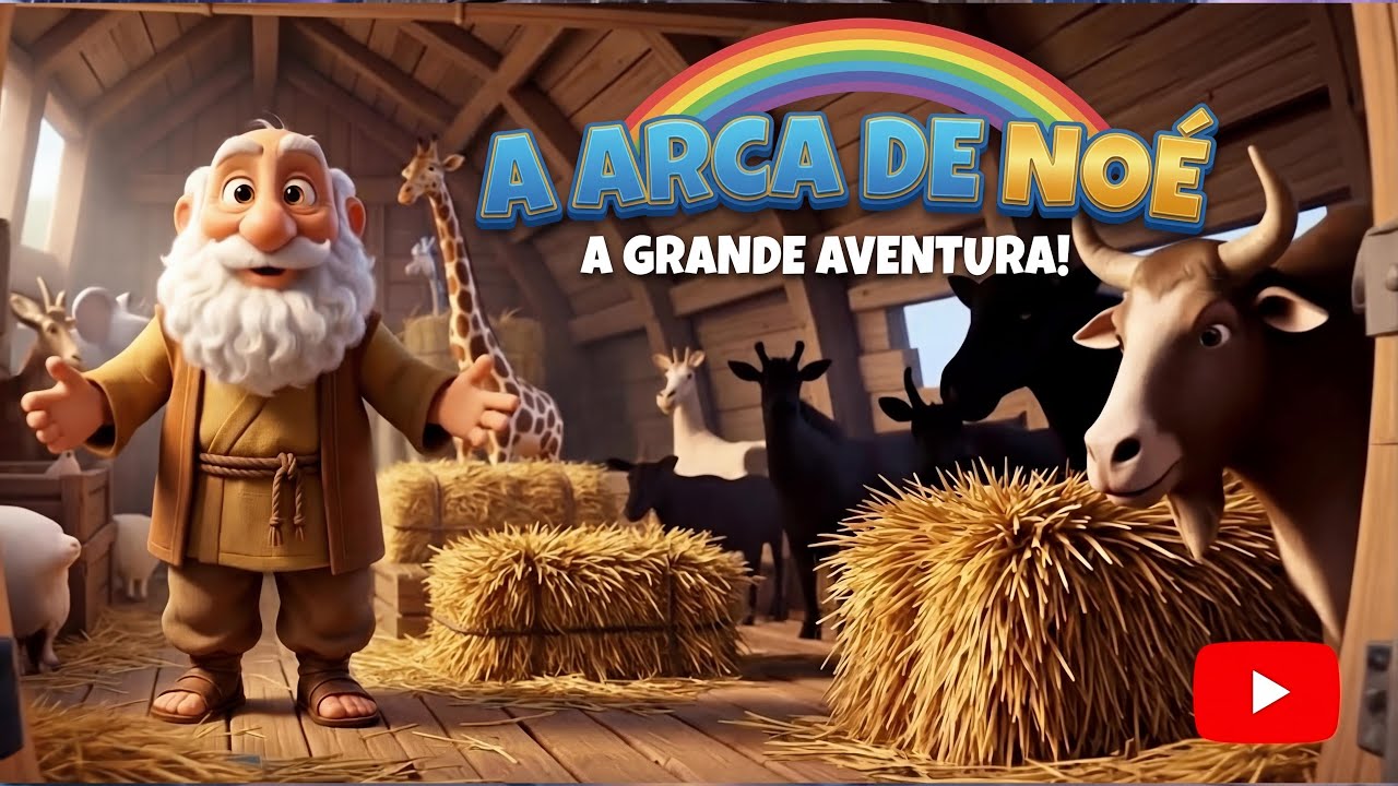 Está com Medo? Descubra o Segredo da Arca de Noé 🌈 Deus Cuida de Você!