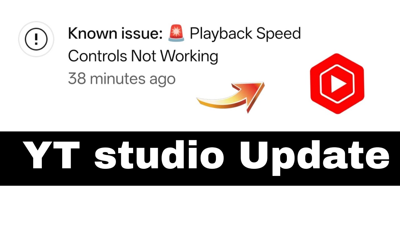 🚨 Playback Speed Controls Not Working | Known issue 🚨 Playback Speed Controls Not Working