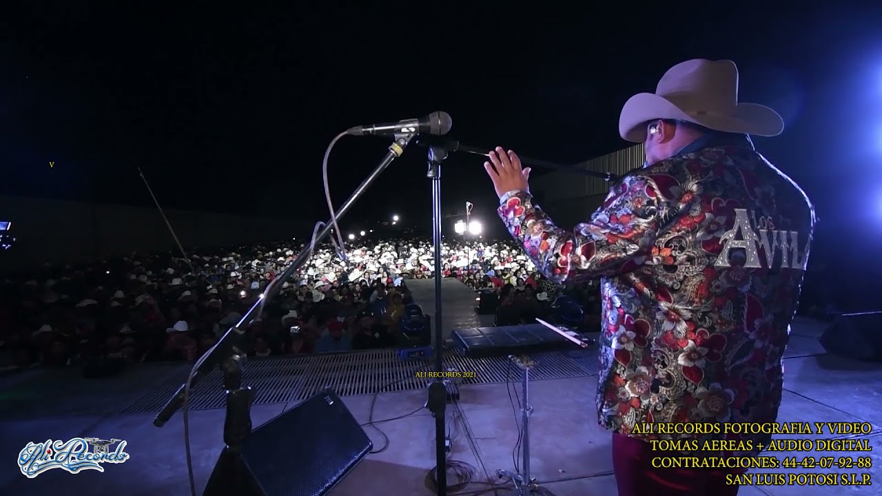 LOS AVILA, NI MAS RICO NI MAS POBRE, EN VIVO DESDE CHAPARROSA VILLA DE COS ZACATECAS, ALI RECORDS