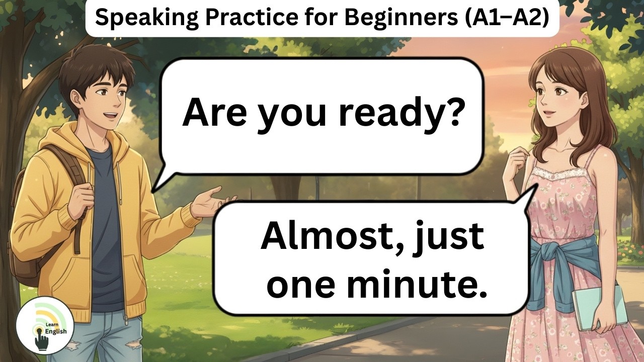 ✅ Simple English Conversations | Speaking Practice for Beginners (A1–A2) | Daily Speaking Practice