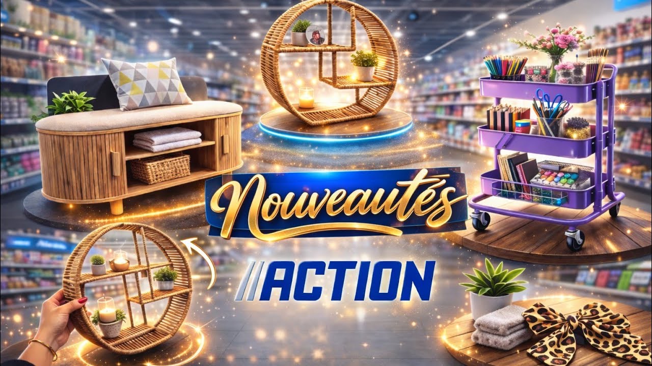Arrivages magasin action france - Février 2026 - PLEINS DE NOUVEAUTÉS ♥️ 