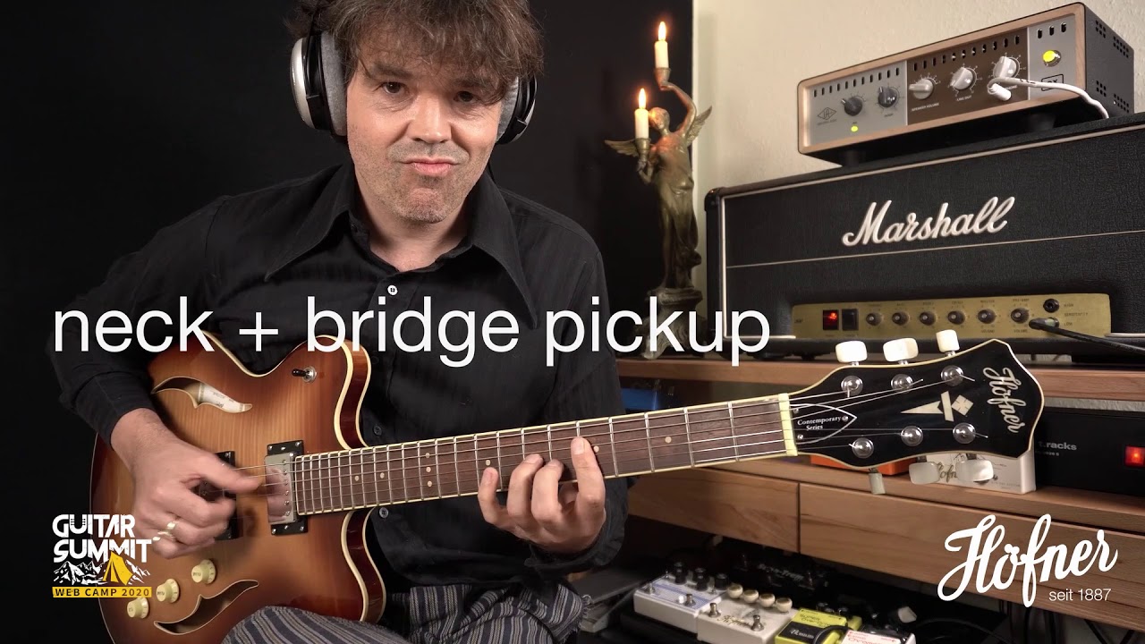 Höfner Guitars & Markus Fleischer: Models & Sounds @ Guitar Summit Web Camp 2020