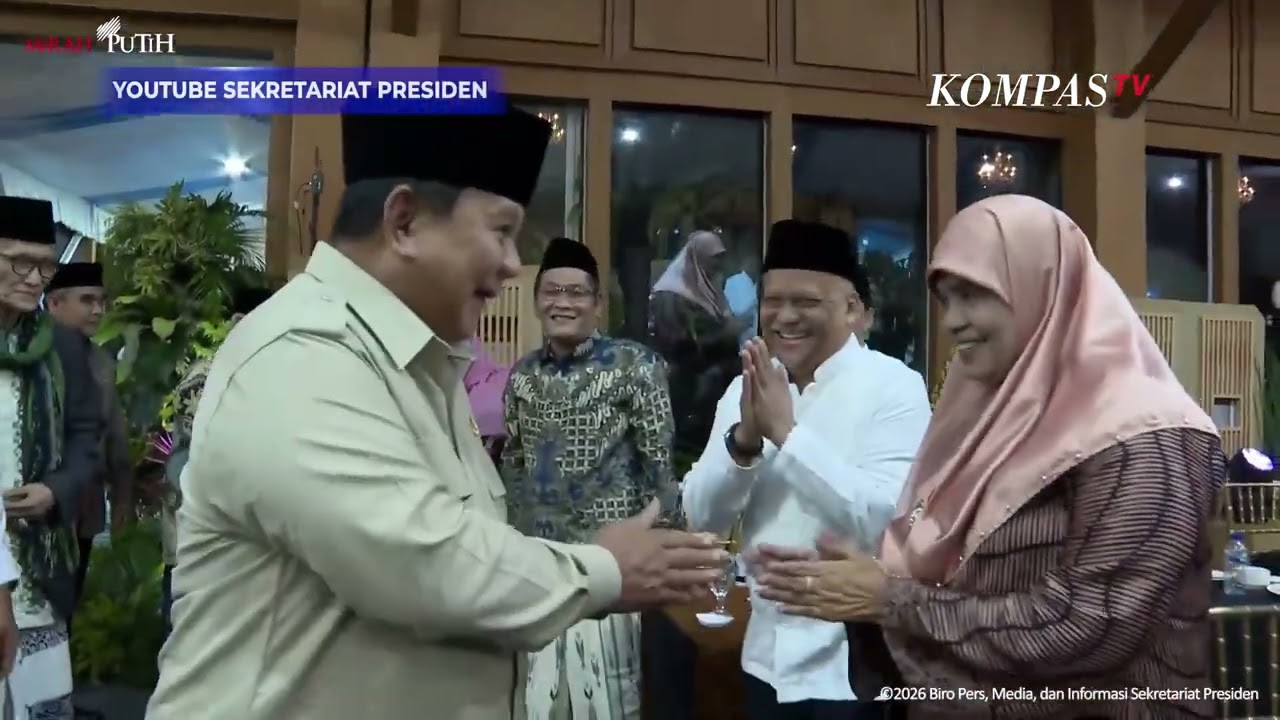 Presiden Prabowo Subianto Buka Puasa Bersama Tokoh NU, Muhammadiyah, dan MUI di Istana