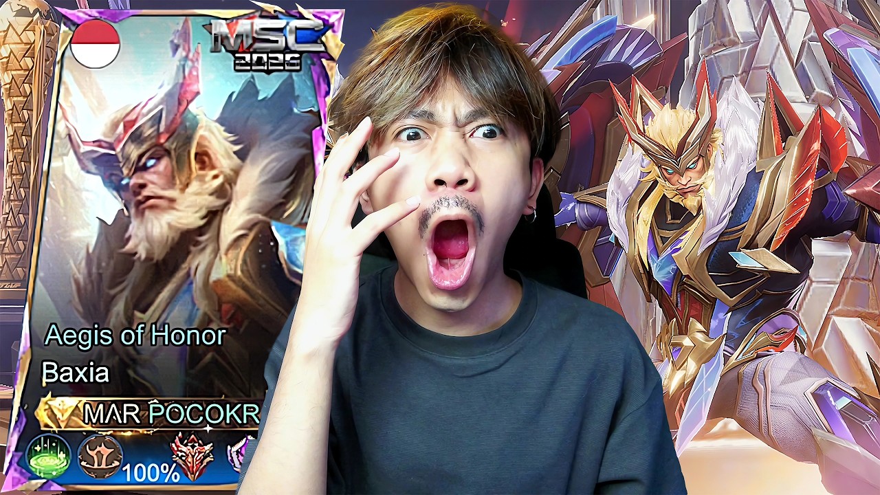 REVIEW SKIN MSC BAXIA AEGIS OF HONOR - Mobile legends