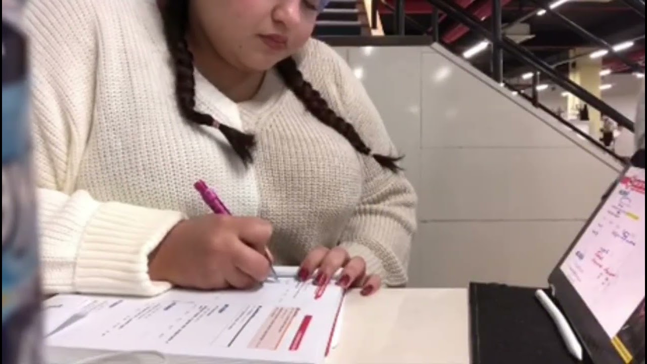 Benimle birlikte kütüphanede ders çalışmak📚✨🎀 (videoda görünen hiçbir marka ,yayın reklam değildir)