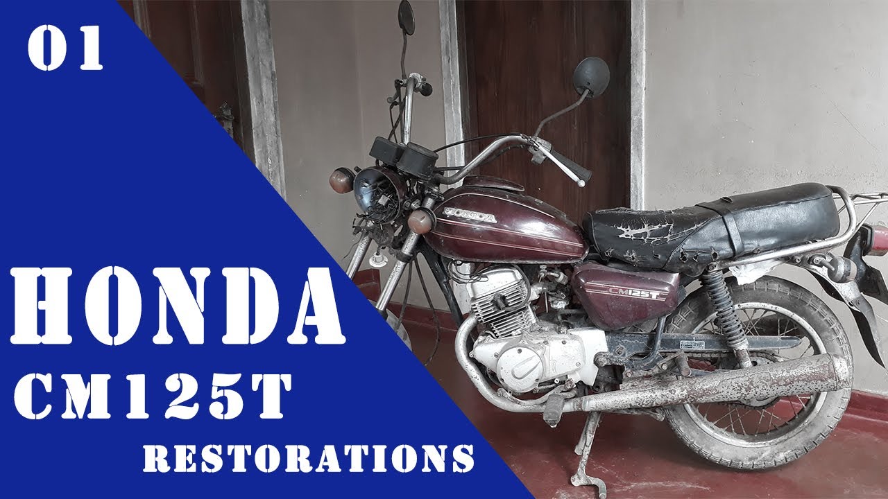 HONDA CM 125T full restoration part 01
