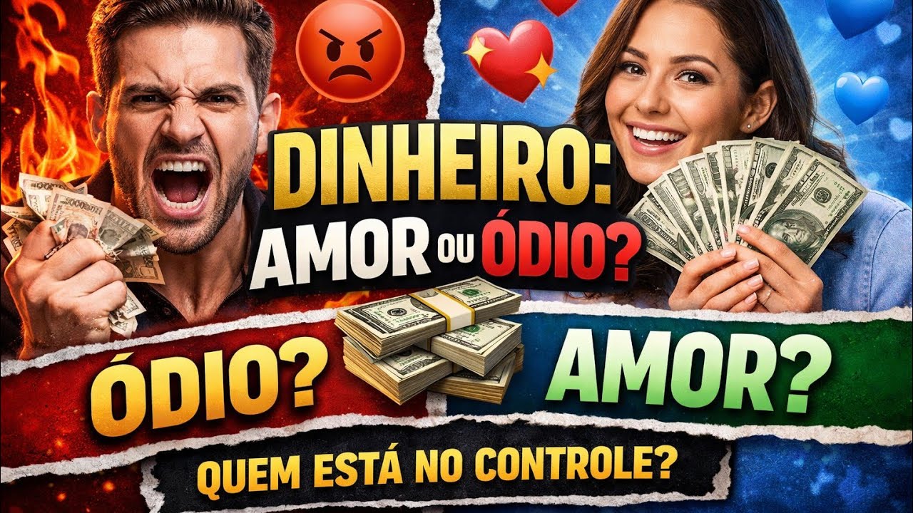 Dinheiro: você ama ou odeia? A verdade que ninguém tem coragem de dizer🤑
