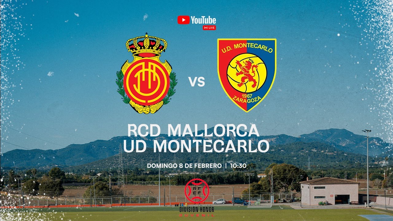¡PARTIDO EN DIRECTO! RCD MALLORCA DH vs UD MONTECARLO