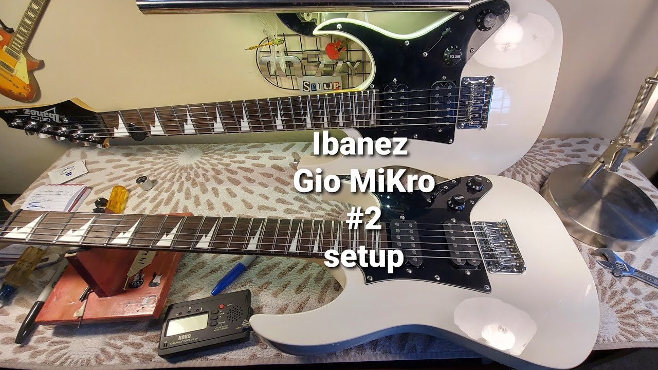 Настройка Ibanez Gio Mikro #2