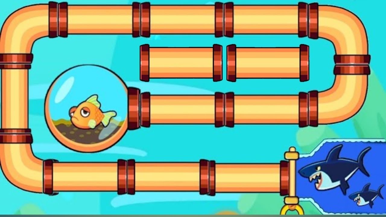 save the fish / pull the pin updated level save fish game pull the pin android game #18