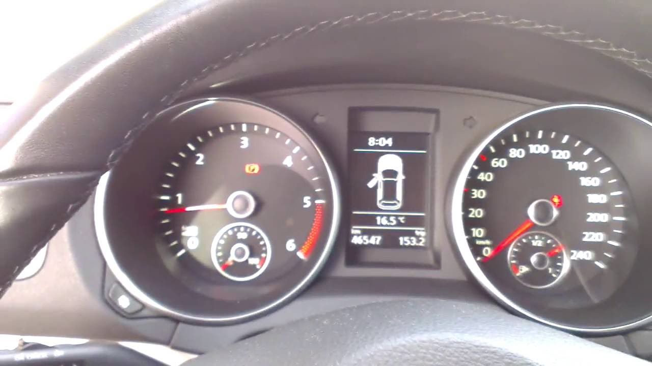 VW golf vi 1,6tdi injector problem
