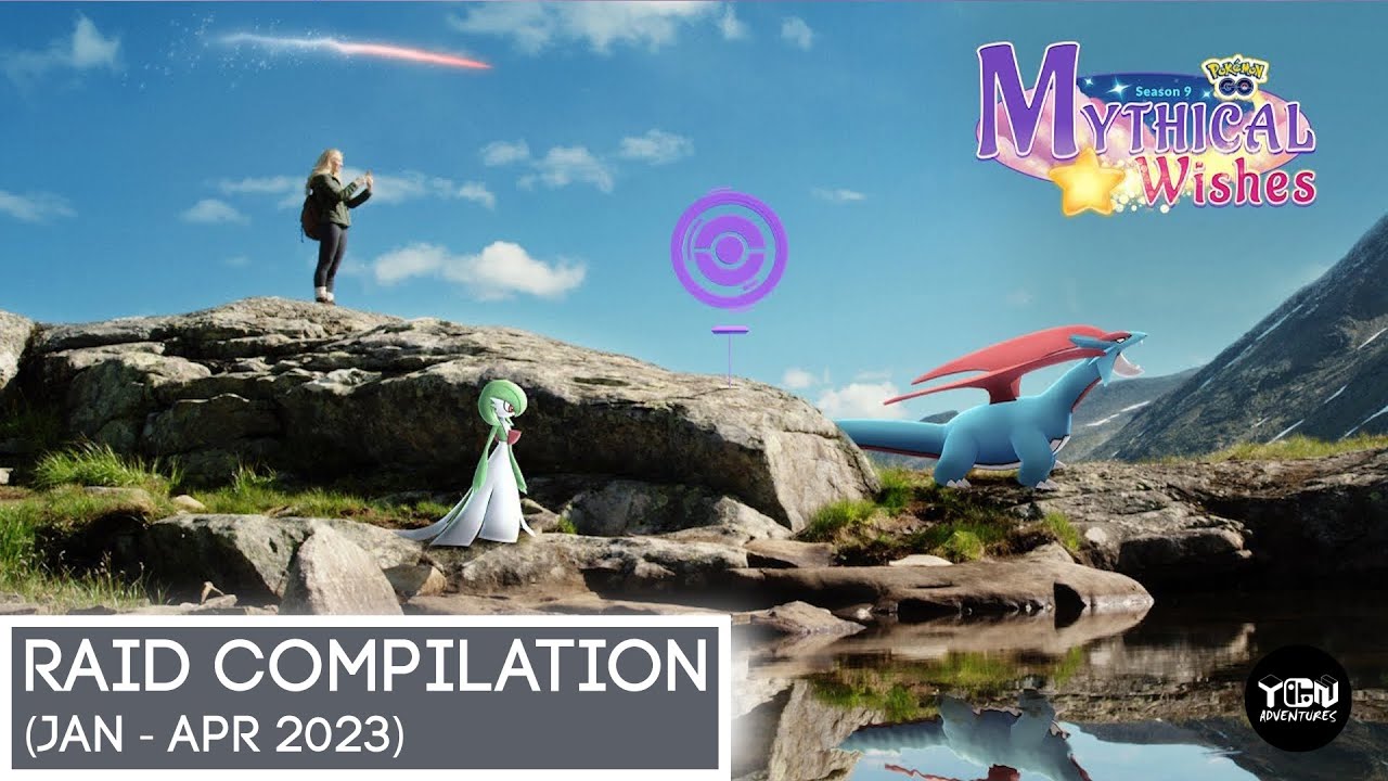 POKÉMON GO RAID COMPILATION (JAN - APR 2023)