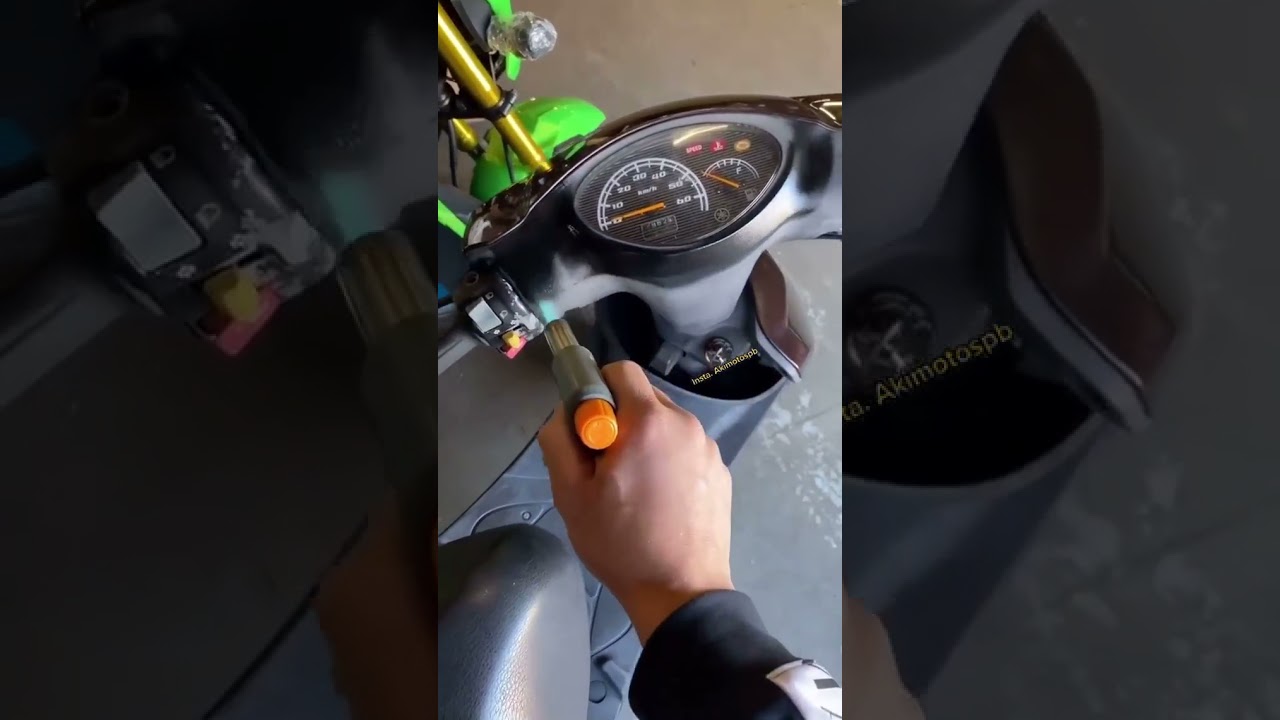 Cara Menghitamkan Body Motor yang Kusam 