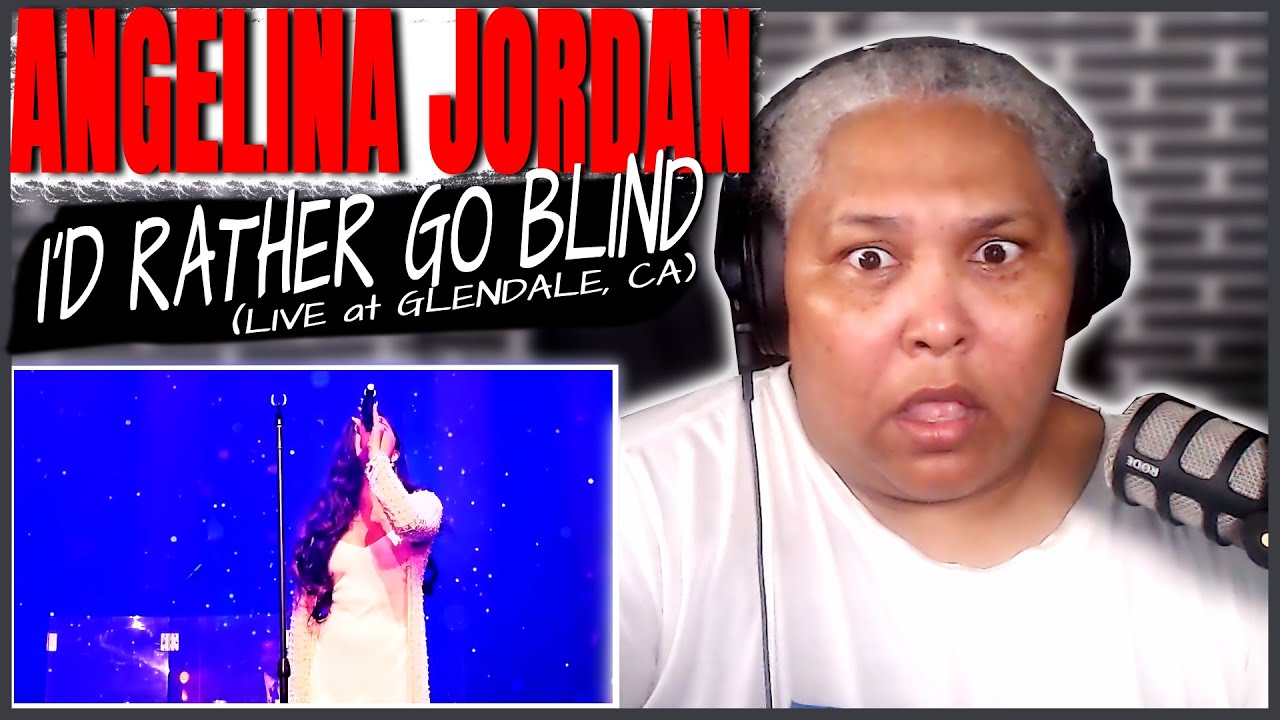 Angelina Jordan - I'D RATHER GO BLIND (Audio Enhanced) - Live at Glendale, CA Concert  - Reaction