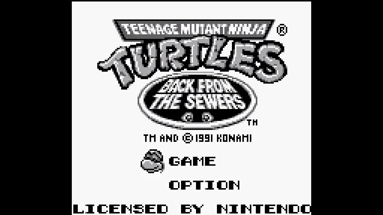 Game Boy Longplay [020] Teenage Mutant Ninja Turtles II: Back from the Sewers (US)