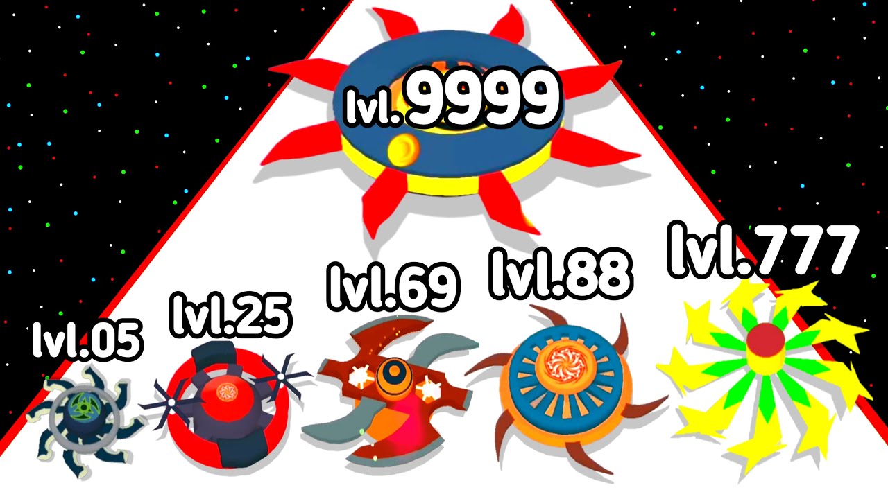 Max Level Spinner Evolution Merge Level_Up Spinner Run Gameplay (New Game)