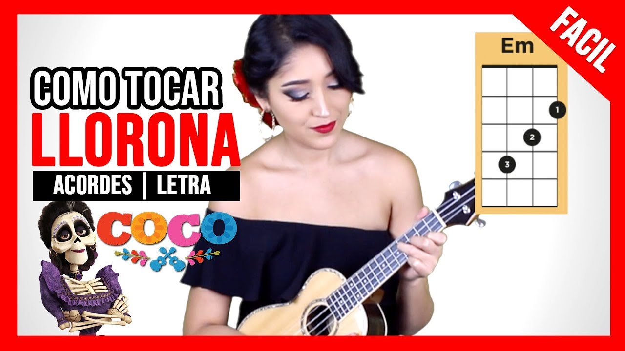 Como Tocar LLORONA de 