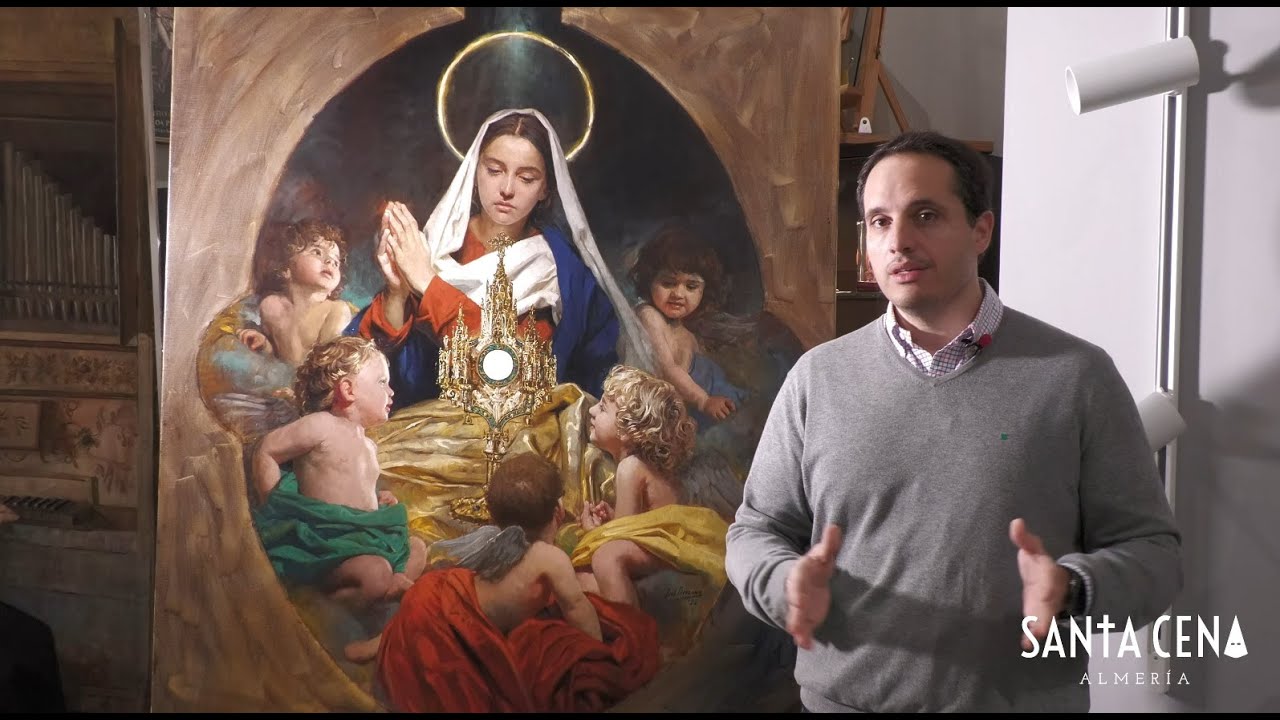 Mater Eucharistiae | La Gloria del palio de la Virgen de Fe y Caridad, de Raúl Berzosa