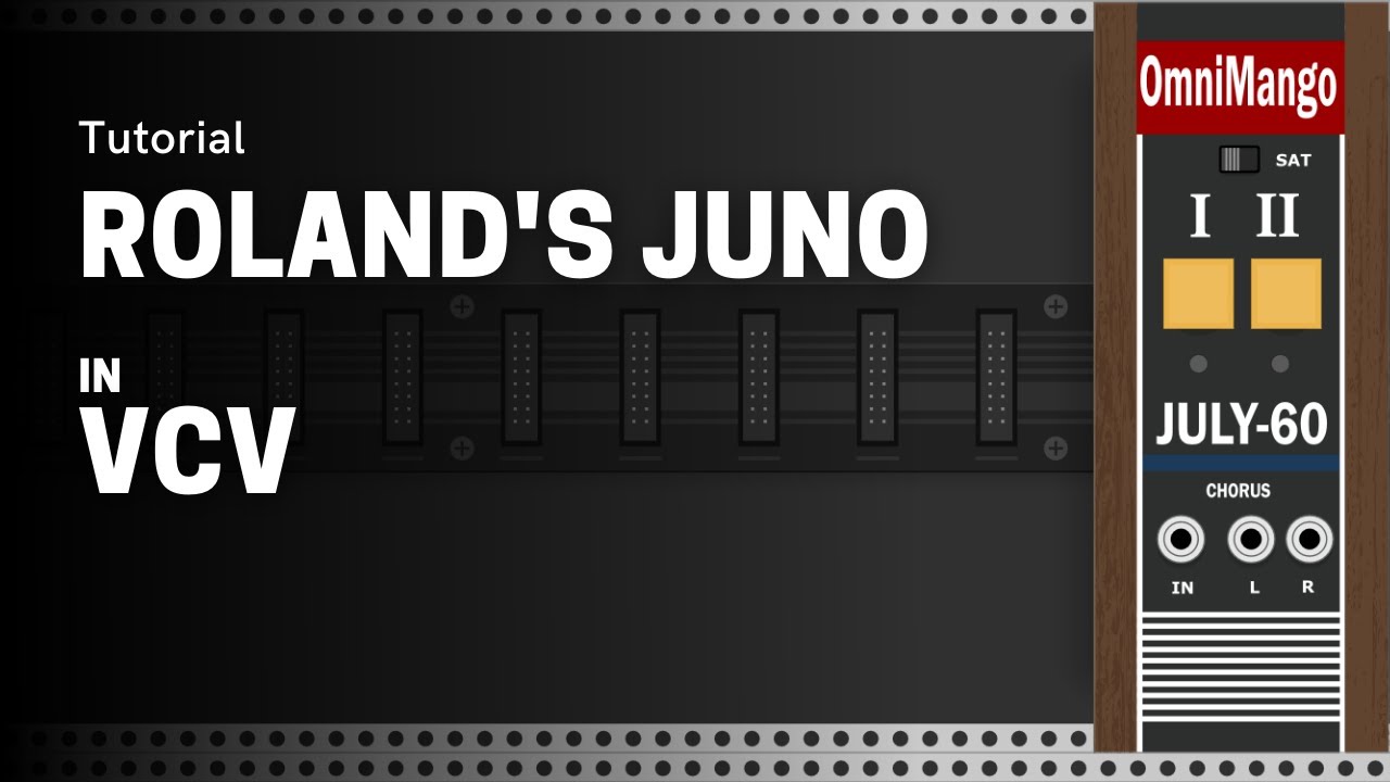 Roland's Juno in VCV | Tutorial