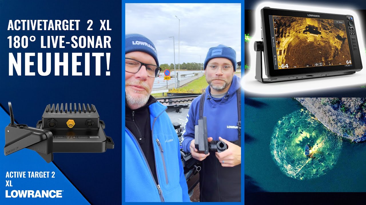 ActiveTarget 2 XL - 180° Live-Sonar Neuheit erstmals gezeigt | Echolotzentrum.de