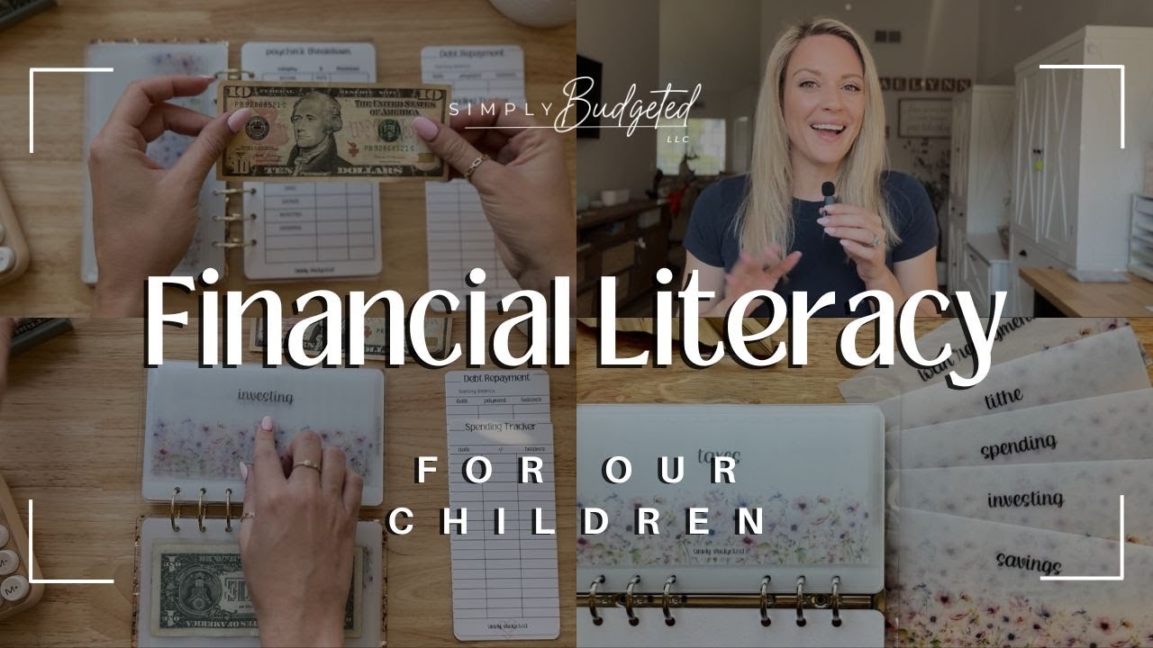 Financial Literacy for Kids | Setting your kids up for financial success #smallshop