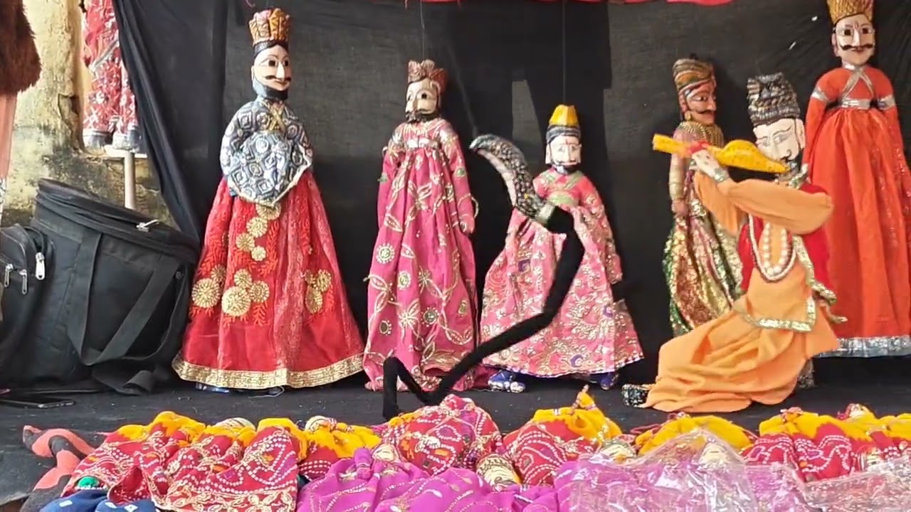 Kathputli dance #puppets #rajasthan #traditional #youtubevideo #rajasthani #puppetshow 