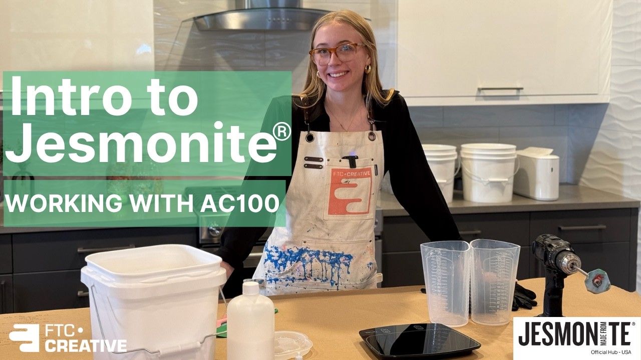How to Use Jesmonite AC100