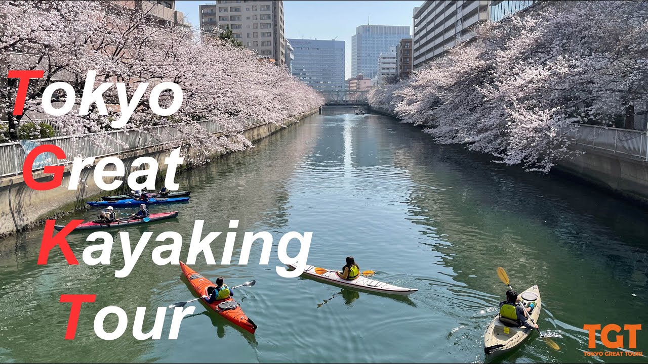 🌸Sakura Kayak, March 24, 2021 #Tokyo #東京 #Kayak #カヤック