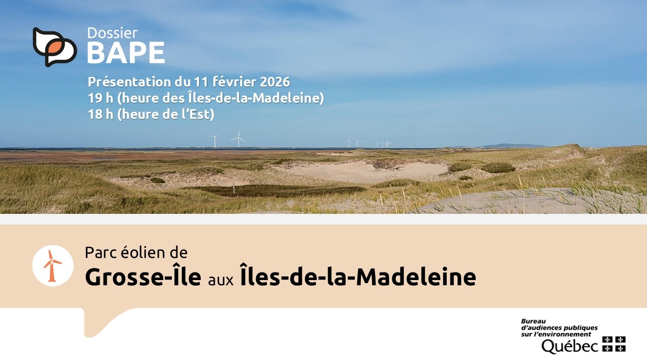 Première partie de l'audience publique - 11 février 2026 à 19h – Heure des Îles-de-la-Madeleine (En)