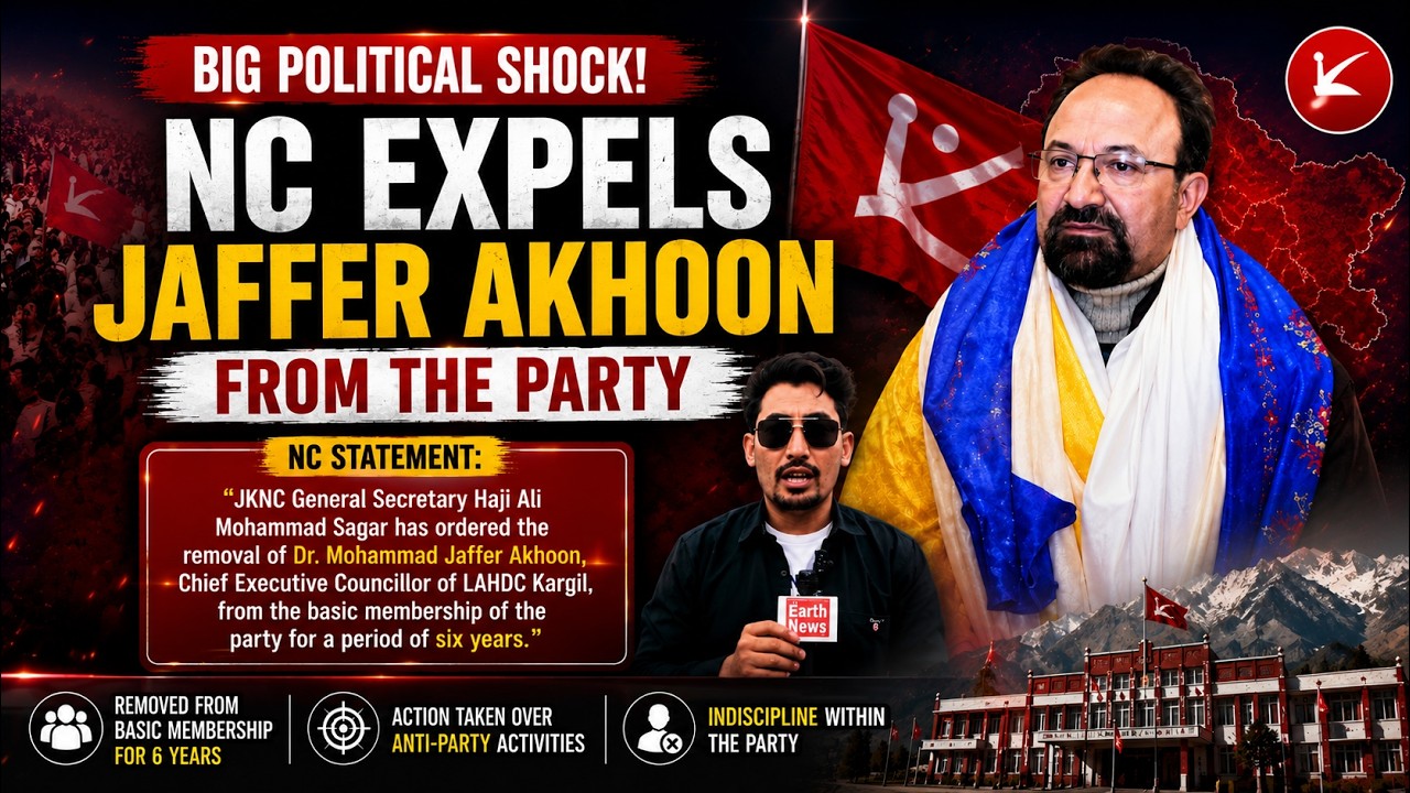 JKNC Expels LAHDC Kargil Chief Dr  Mohammad Jaffer Akhoon from Party