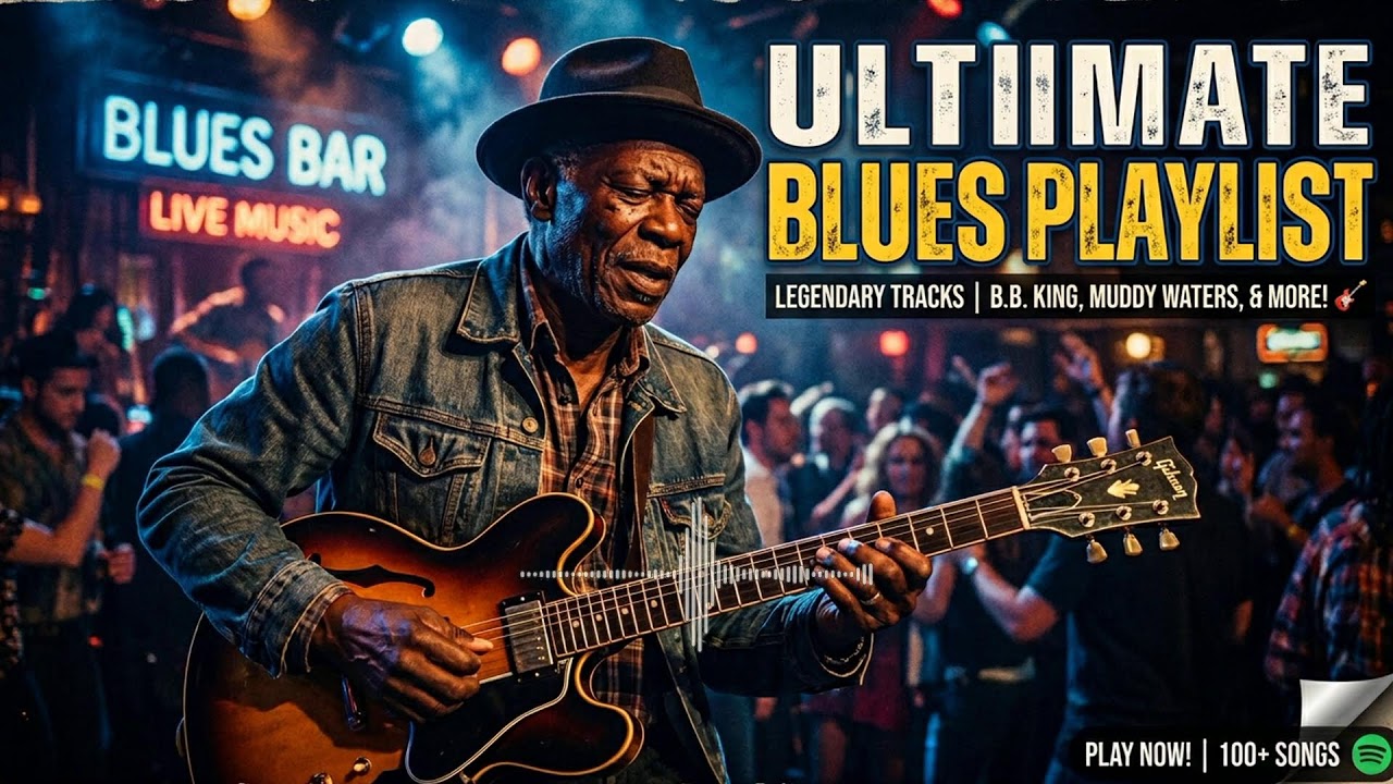 Moody Guitar Blues Playlist – Inspired by Gary Moore & Albert King