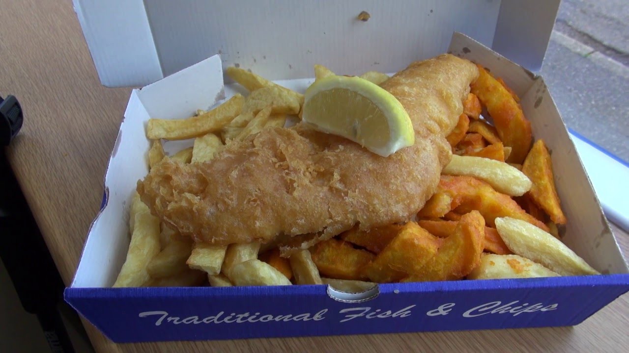 EXETER ROAD, EXMOUTH, DEVON - KRISPIES FISH & CHIP SHOP