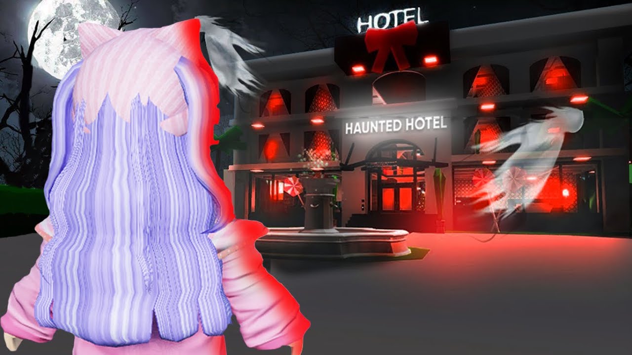 Я остановился на ночь в отеле с привидениями.. (Brookhaven RP)