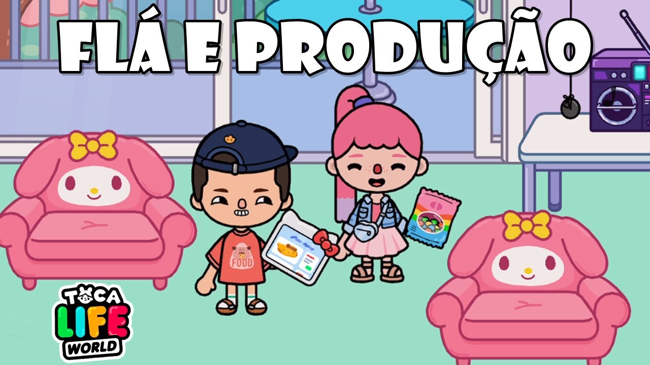 Flá e Produção Primeira Vez No TOCA LIFE WORLD