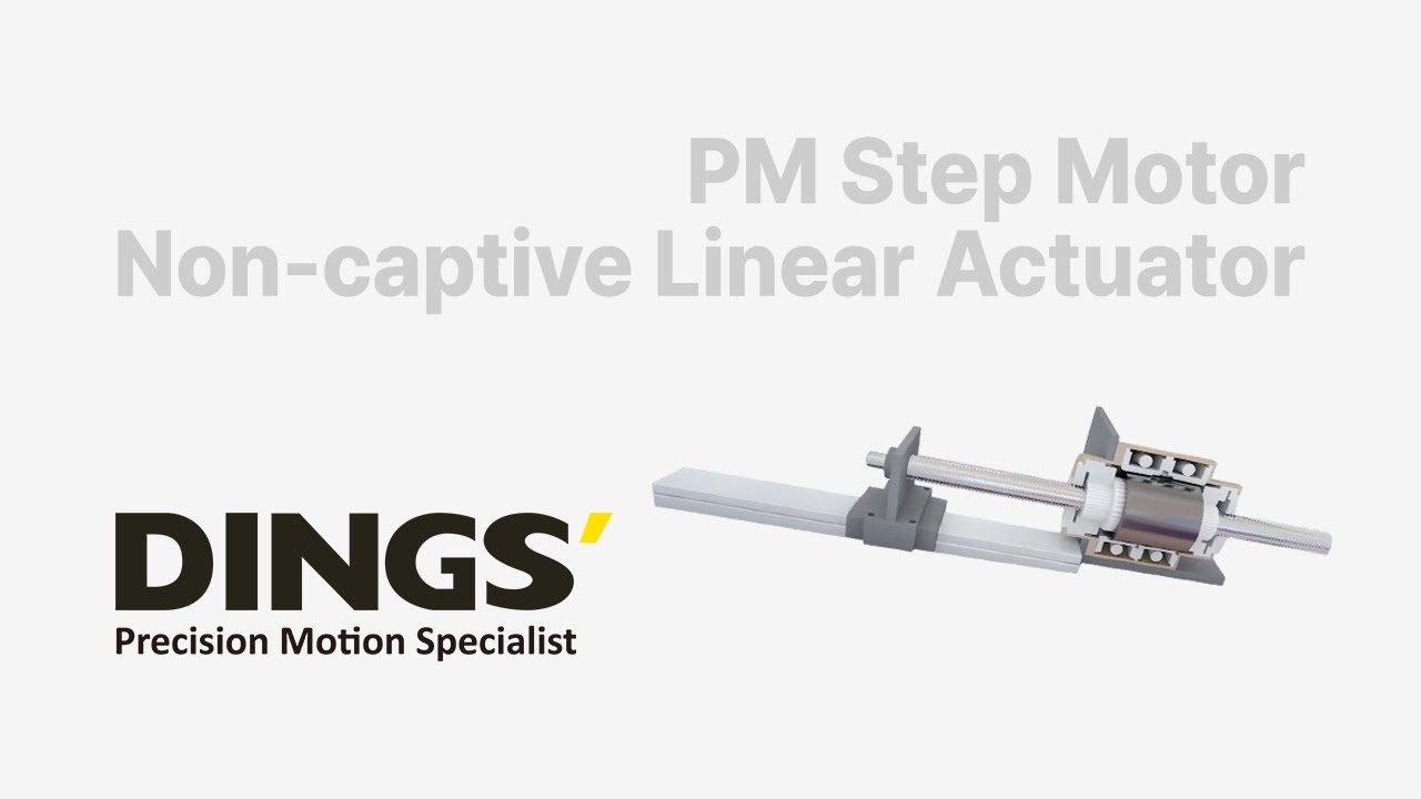 PM (Permanent Magnetic) Step Motor Non-Captive Linear Actuator