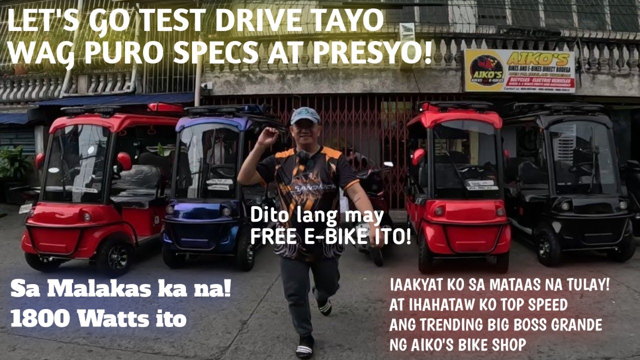 E-BIKE HIGANTE TRENDING SA   TONDO! TEST DRIVE KO ITO PANG KAMPANYANG E-BIKE AT SULIT BA ITO?