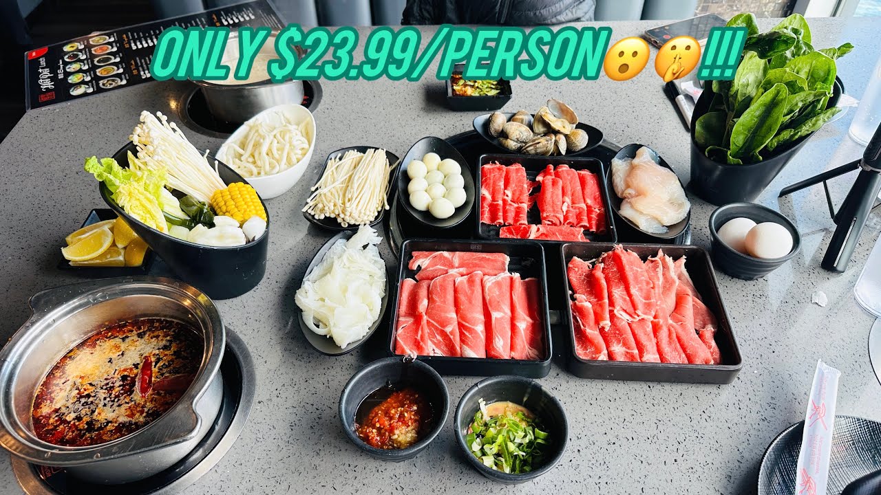 ALL YOU CAN EAT KOREAN BBQ & SEAFOOD HOTPOT BUFFET @ THIS FAMOUS BUFFET IN FOSTER CITY CALIFONIA!