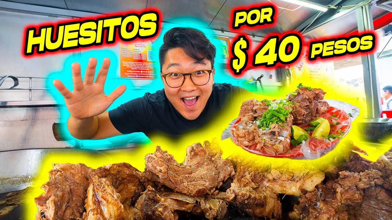HUESITOS con MUCHA CARNE por $40 PESOS