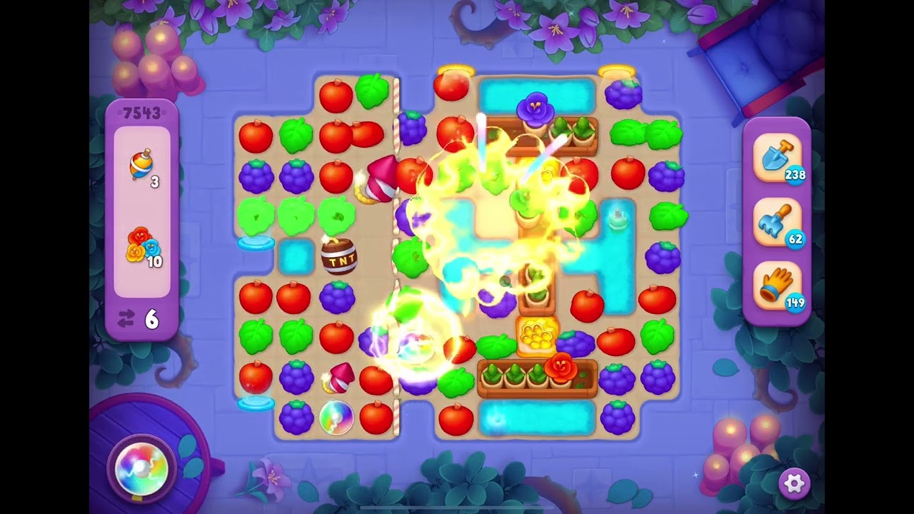 GardenScapes Level 7543 no boosters