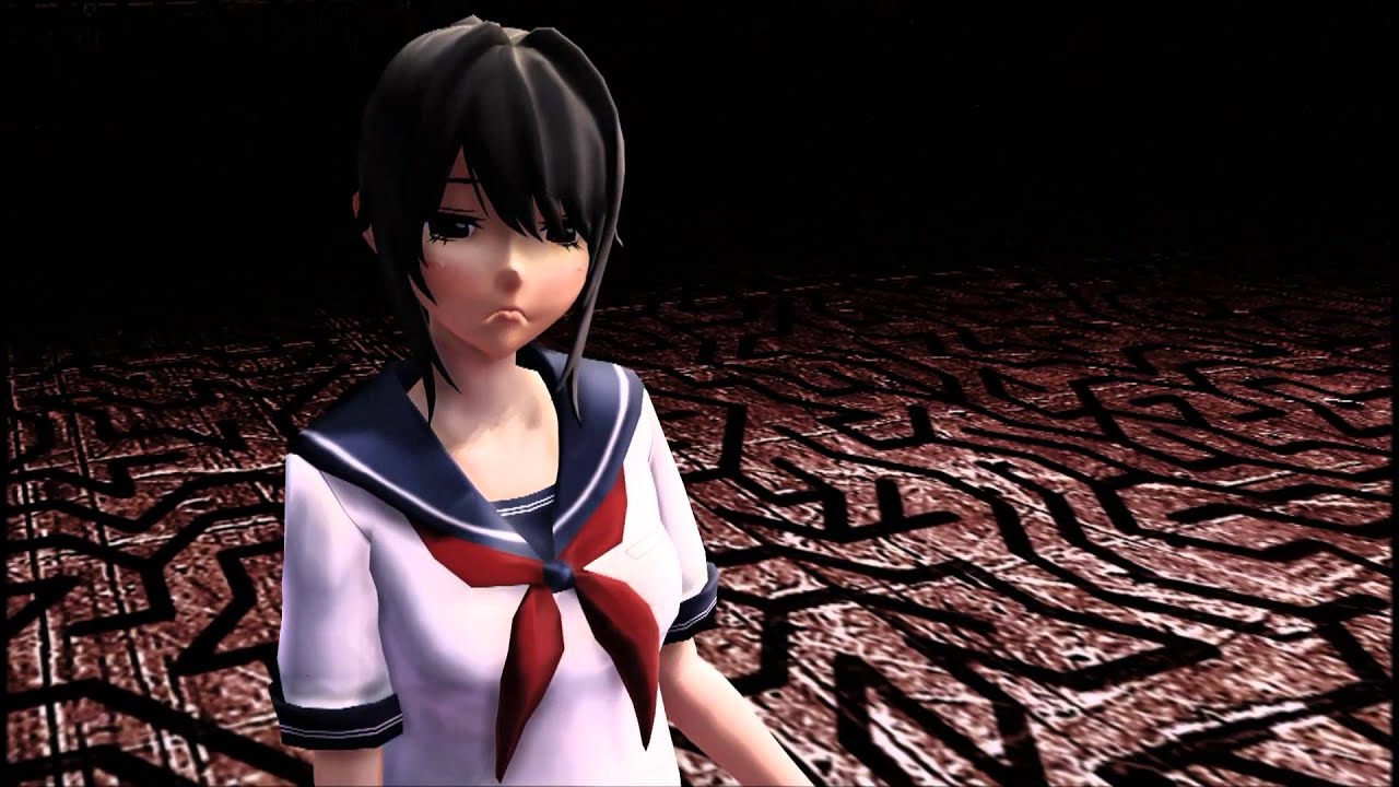 MMD Yandere I and Senpai
