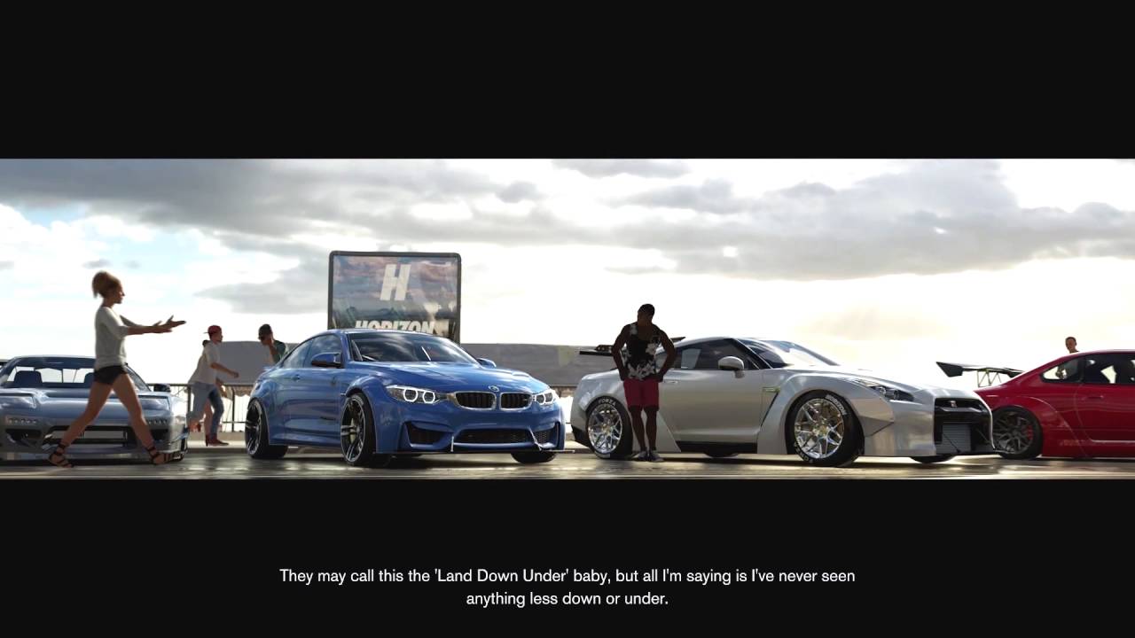 Forza Horizon 3 Opening Sequence (INTRO)