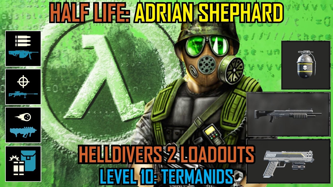 Adrian Shepard: Helldivers 2 Themed Loadout